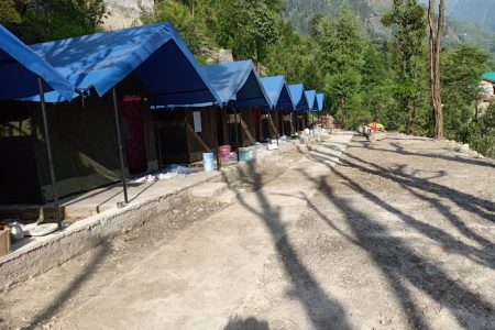 Offbeat Manali Riverside Deluxe Camping